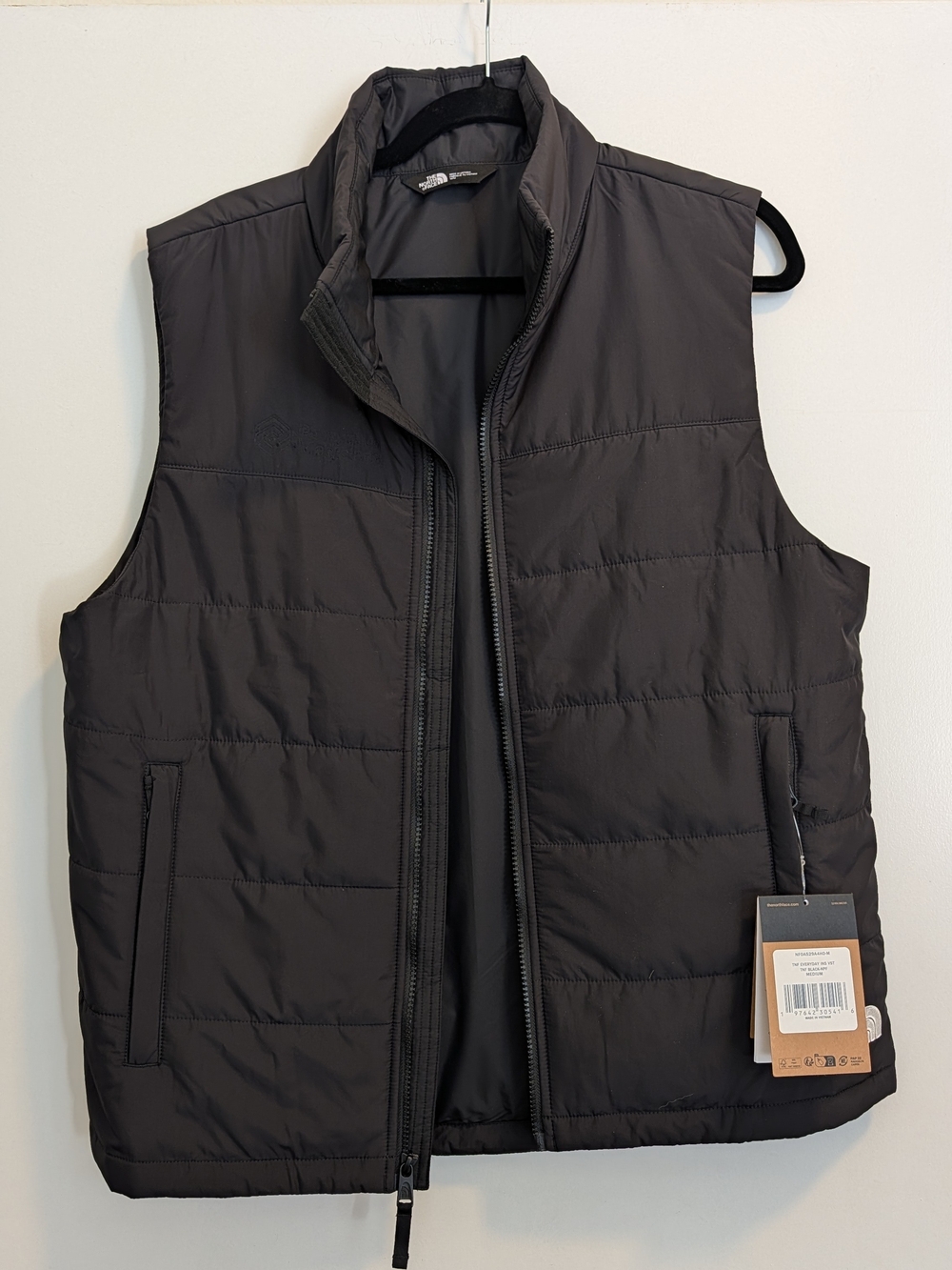 The North Face Men's Black Quilted Insulated Vest